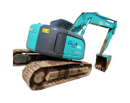 KOBELCO Excavadora de rastreo usada SK135S en buen estado original de pintura excavadora hidráulica