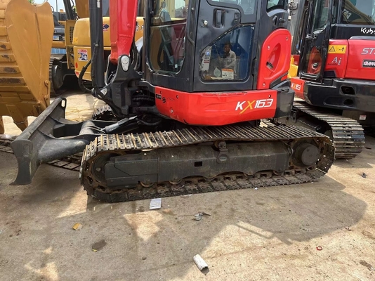 0.3m3 Capacidad de cubo Kubota KX163 Excavadora para sus proyectos de construcción