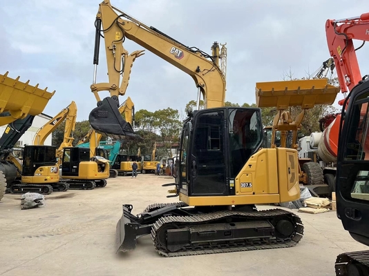 Excavadora mini Caterpillar 307.5 usada de Japón Horas bajas y peso de la máquina de 7500 KG