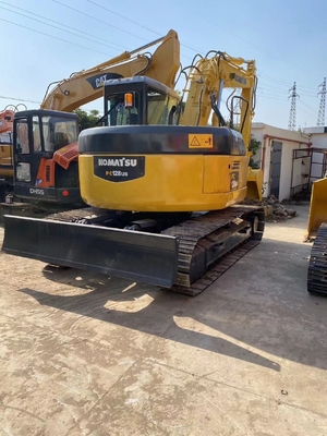 12000 KG Komatsu PC128 Excavadora utilizada excavadora de rastreo hidráulico para trabajos pesados