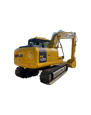 Excelente estado Komatsu PC130 Excavadora de rastreo hidráulico con horas de trabajo bajas