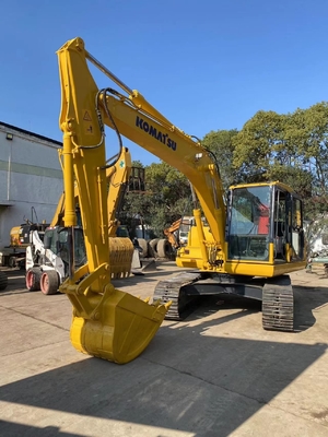 Excelente estado Komatsu PC130 Excavadora de rastreo hidráulico con horas de trabajo bajas