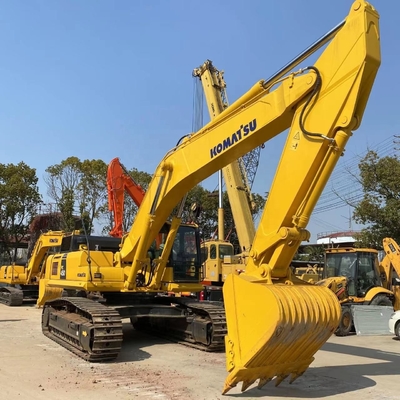 Japón Importa excavadora Komatsu PC450 de segunda mano Excavadora de 45 toneladas usada en el patio de Shanghai
