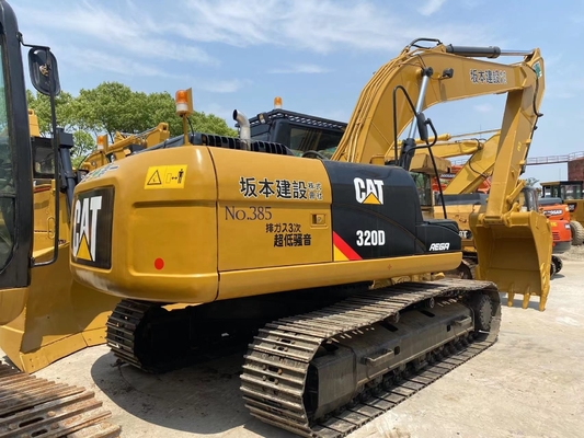 Excavadora hidráulica de tipo de movimiento de rastreador Cat 320D Excavadora con horas bajas en stock
