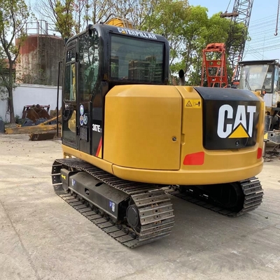 CAT 307E2 Excavadora con horas de trabajo reducidas y movimiento de rastreador