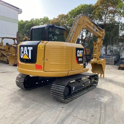 CAT 307E2 Excavadora con horas de trabajo reducidas y movimiento de rastreador