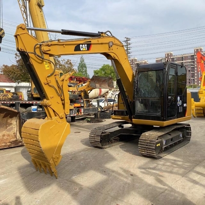 CAT 307E2 Excavadora con horas de trabajo reducidas y movimiento de rastreador