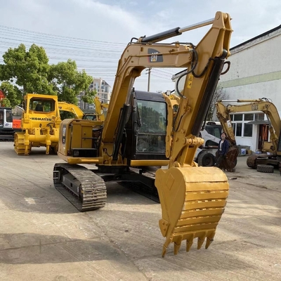 CAT 307E2 Excavadora con horas de trabajo reducidas y movimiento de rastreador