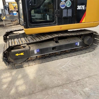 CAT 307E2 Excavadora con horas de trabajo reducidas y movimiento de rastreador