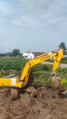 Buena condición HYUNDAI 225LC-7 excavadora de segunda mano para la construcción y la agricultura