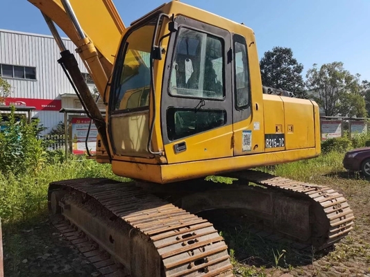 92KW Hyundai R215-7C Excavadora de segunda mano Hidráulica 215-7 Excavadora original de Corea
