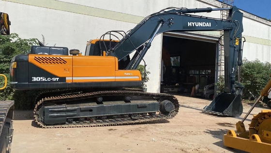 Excavadora hidráulica en buen estado Excavadora usada Hyundai 305LC-9T en excelente estado