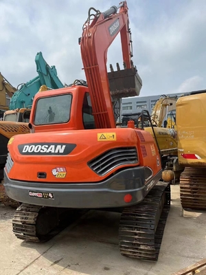 Pintura original DOOSAN DX80-9C Excavadora hidráulica de ruedas en stock en para la construcción