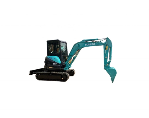 Kobelco SK35 Máquina de excavadora hidráulica 3 toneladas máquina de rastreo con y color original