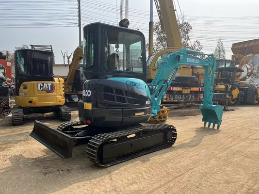 Kobelco SK35 Máquina de excavadora hidráulica 3 toneladas máquina de rastreo con y color original