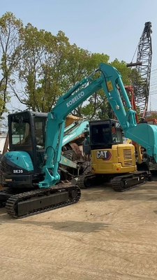 Kobelco SK35 Máquina de excavadora hidráulica 3 toneladas máquina de rastreo con y color original