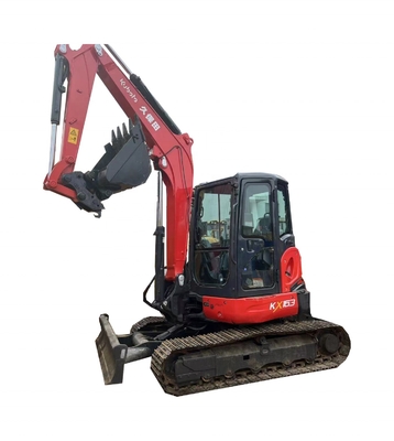 Excavadora mini KUBOTA KX163 de 33 kW con buen rendimiento y bajas horas de trabajo en stock