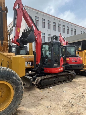 Excavadora mini KUBOTA KX163 de 33 kW con buen rendimiento y bajas horas de trabajo en stock