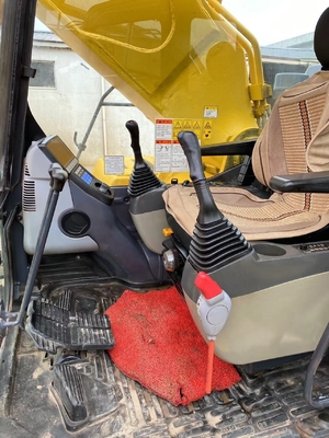 Excavadora Komatsu PC450 usada con motor Cummins y bomba hidráulica POCLAIN