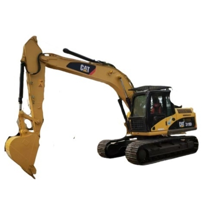 Excavadora usada Caterpillar 315D con pintura original y motor diesel hecho en Japón