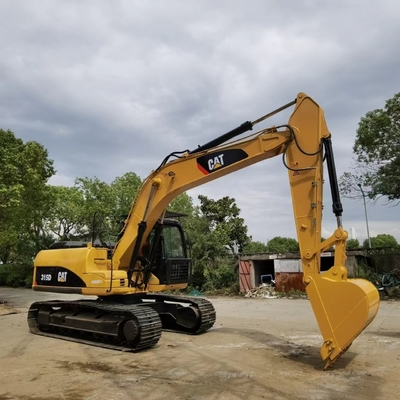 Excavadora usada Caterpillar 315D con pintura original y motor diesel hecho en Japón