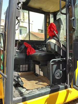 En buen estado, mini excavadora Komatsu PC56, mini excavadora japonesa de segunda mano.