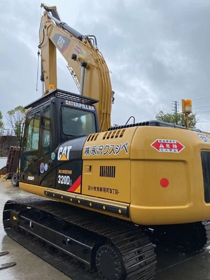 Caterpillar 320D2 de motor original japonés Excavadora usada con bomba hidráulica Changjiang
