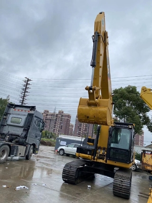 Caterpillar 320D2 de motor original japonés Excavadora usada con bomba hidráulica Changjiang