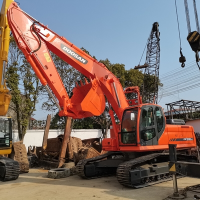 Excavadora usada Doosan DX300LC de Japón con pintura original y bomba hidráulica Liyuan