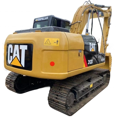 Excavadora japonesa de pintura original Caterpillar 312D Excavadora con 0-2000 horas de trabajo
