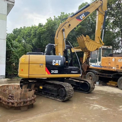 Excavadora japonesa de pintura original Caterpillar 312D Excavadora con 0-2000 horas de trabajo