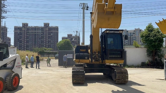 Excavadora usada Changjiang bomba hidráulica Caterpillar 320DL pintura original Japón
