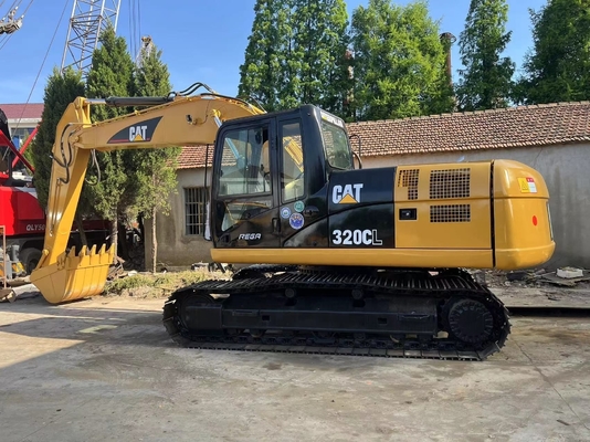 Excavadora de rastreo japonesa original de pintura Caterpillar 320CL 114kW para sus necesidades de mudanza