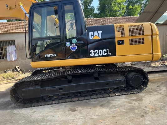 Excavadora de rastreo japonesa original de pintura Caterpillar 320CL 114kW para sus necesidades de mudanza