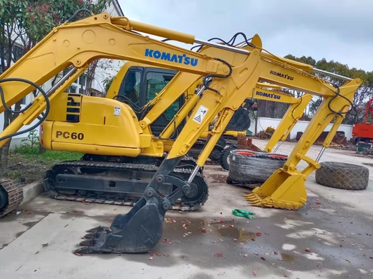 En buen estado, mini excavadora de 6 toneladas, excavadora de recorrido, Komatsu PC60 PC35MR PC55MR PC56 PC30