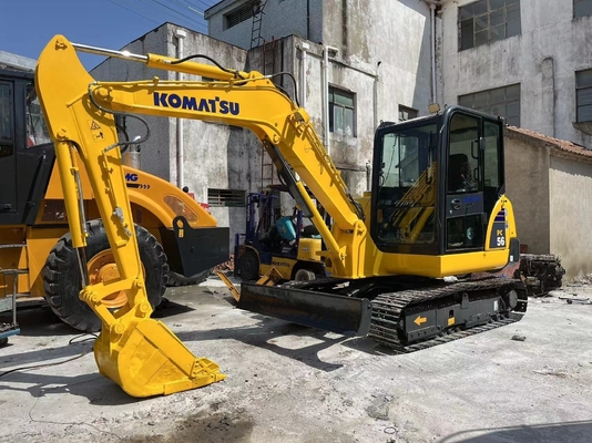 Excavadora usada Komatsu PC56 PC60 PC35MR PC55MR Crawler Mini Excavadora en buenas condiciones