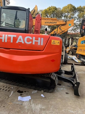 Excavadora de excavadora usada original japonesa Hitachi zx70 con motor EPA y diseño de excavadora