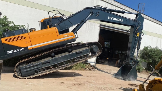 Excavadora Hyundai 305LC de 30 toneladas con motor EPA y pintura original en Guangzho