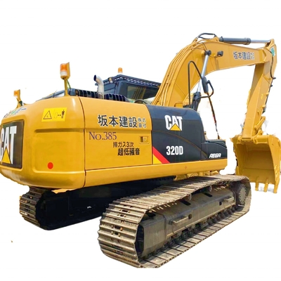 23000 kg Excavadora 320D usada de CATERPILLAR en pintura original de Japón