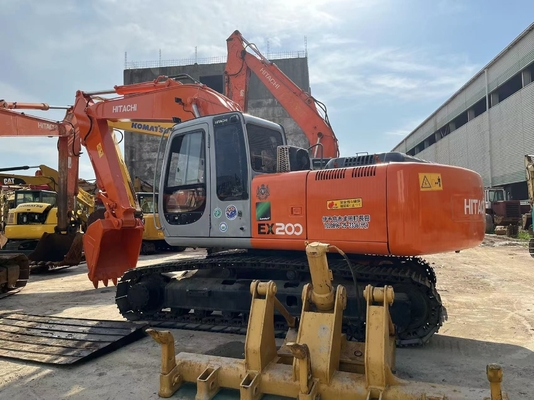 Excavadora de excavadora de segunda mano de tipo móvil Excavadora de excavadora usada Hitachi EX200