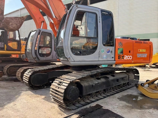 Excavadora de excavadora de segunda mano de tipo móvil Excavadora de excavadora usada Hitachi EX200