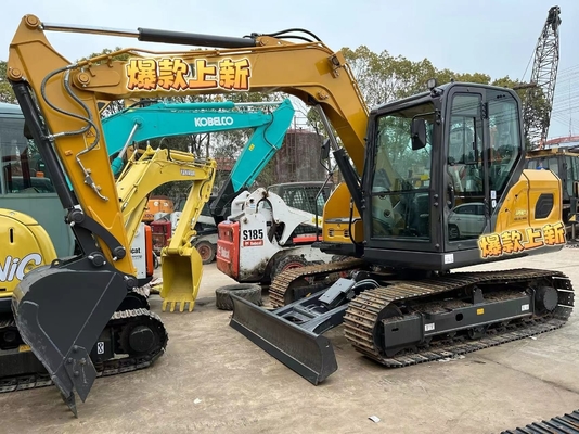 0.3m3 Capacidad de cubo XE75GA Excavadora usada en buenas condiciones con 0-2000 horas de trabajo