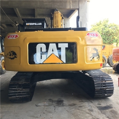 Excavadora amarilla usada de 20 toneladas en buen estado Excavadora CAT 330D de segunda mano
