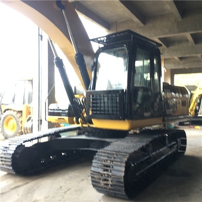 Excavadora amarilla usada de 20 toneladas en buen estado Excavadora CAT 330D de segunda mano