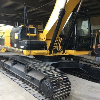 Excavadora amarilla usada de 20 toneladas en buen estado Excavadora CAT 330D de segunda mano