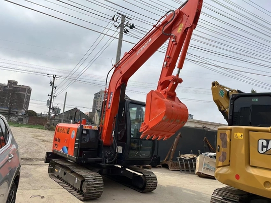 7T Mini Excavadora Hitachi zx70 Crawler Mini Excavadora con motor EPA Usado original de Japón