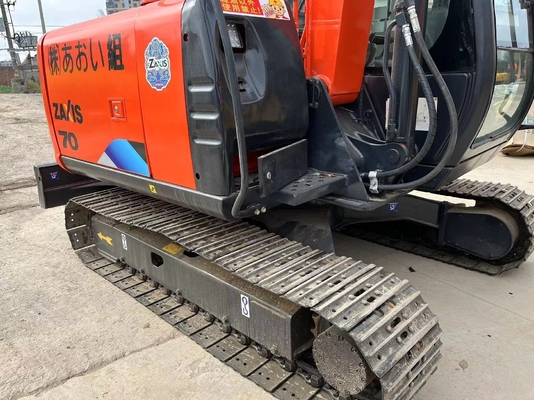 7T Mini Excavadora Hitachi zx70 Crawler Mini Excavadora con motor EPA Usado original de Japón