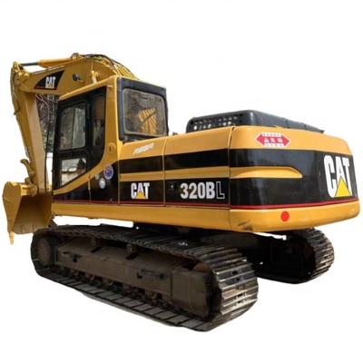 Excavadora original de 20 toneladas CAT 320BL Excavadora usada con potencia de 112 kW y certificada EPA / CE