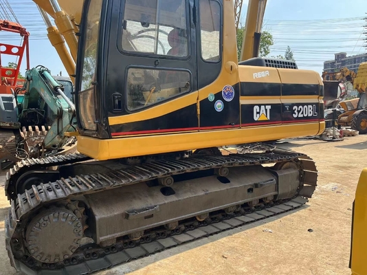 Excavadora original de 20 toneladas CAT 320BL Excavadora usada con potencia de 112 kW y certificada EPA / CE