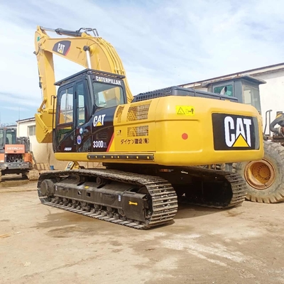 Excavadora CAT 330D2L con cilindro hidráulico Liyuan y motor japonés en buenas condiciones